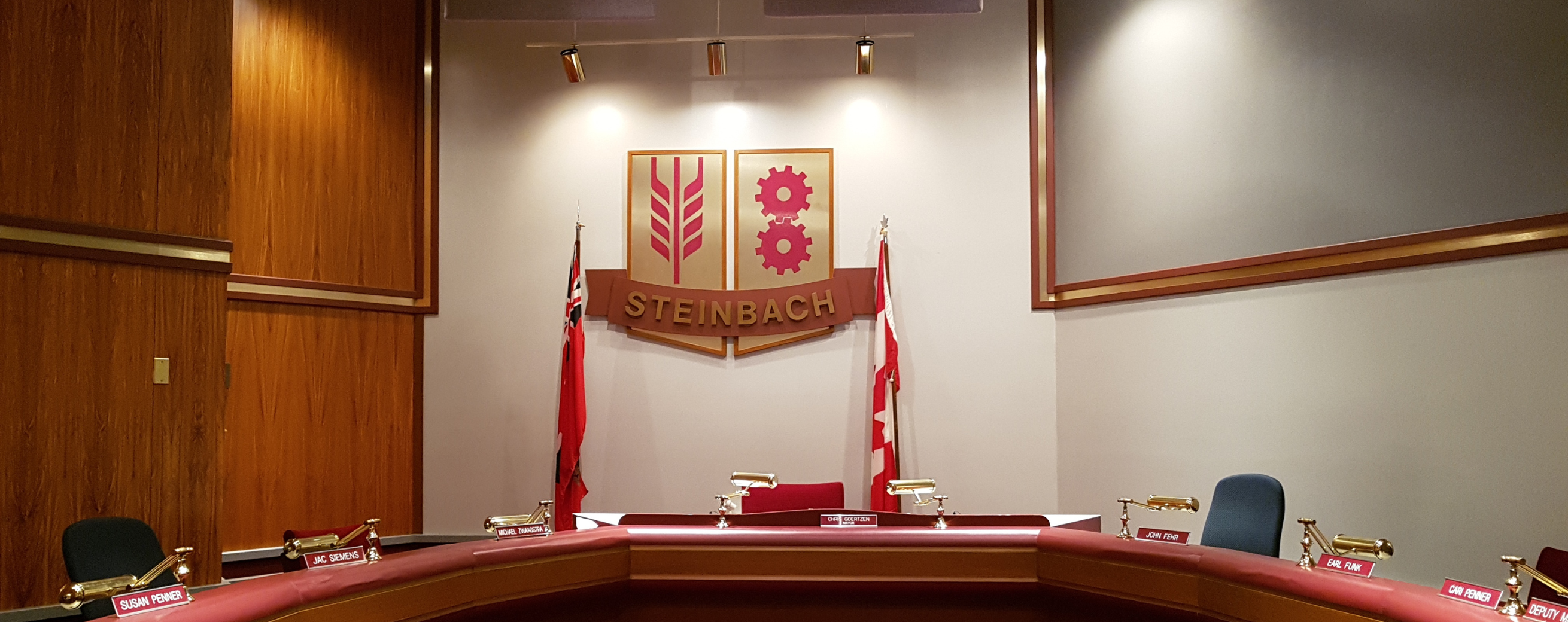 City of Steinbach council chambers.